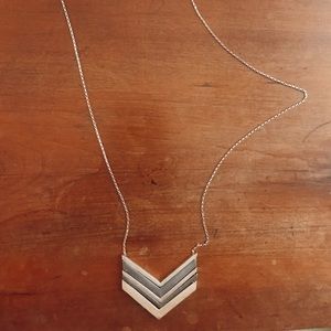 Statement Chevron Necklace
